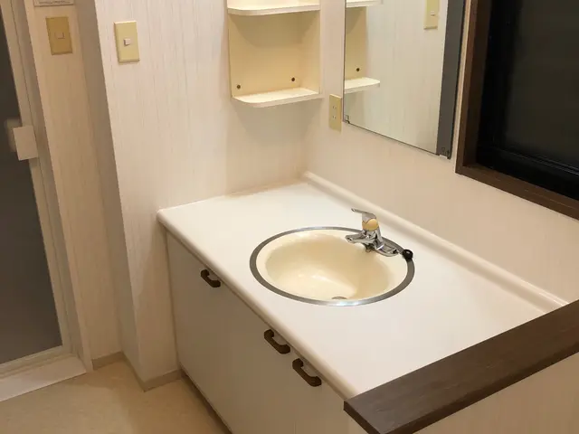 【水垢徹底除去！洗面ボウルは本来の輝きに！】プロが独自開発した専用の洗剤使用！サービスの画像