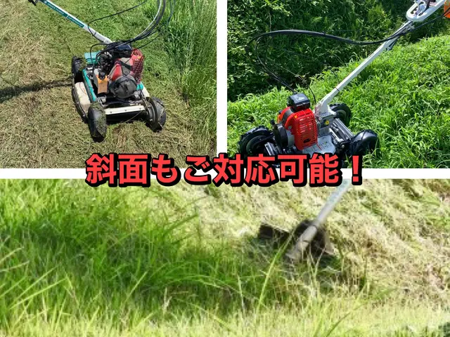 ★草なら私にお任せを★農業に従事する草のプロが心を込めて丁寧に作業します！サービスの画像