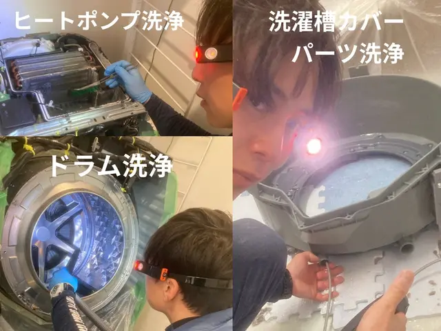 【Panasonic専門】ヒートポンプ高圧洗浄込み★安心丁寧を大事に作業します。サービスの画像