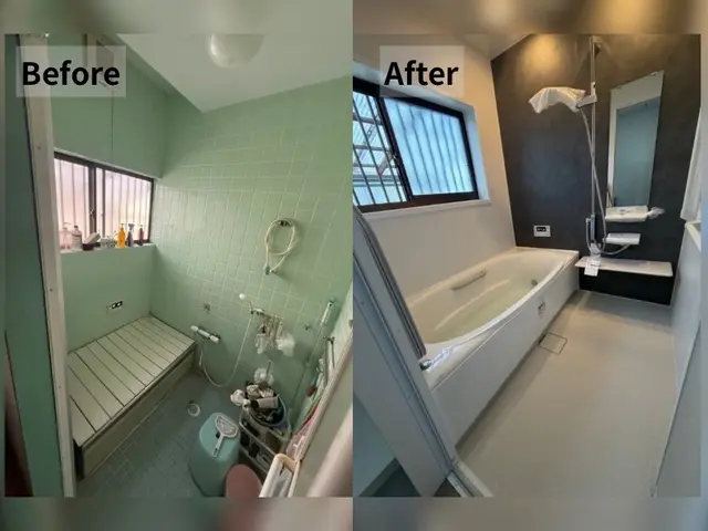 【安心◎】将来も快適！バリアフリー浴室リフォーム！安心・安全で地域最安値に挑戦！サービスの画像