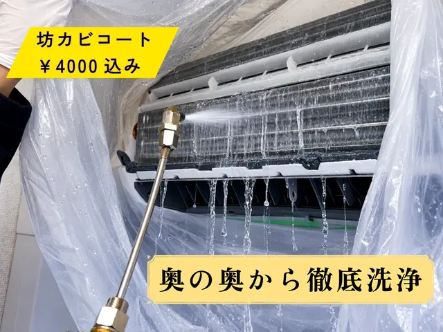 ☆分解洗浄込☆複数台お得☆大手経験スタッフ☆赤ちゃん・ペットに安心な洗剤使用☆彡サービスの画像