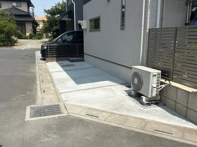 駐車場の土間コンクリート施工サービスの画像