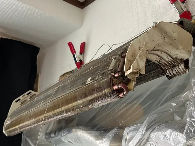 エアコン徹底洗浄で喘息、鼻炎、気管支炎予防・女性スタッフ同行可・損保加入済サービスの画像