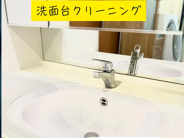 洗面所クリーニング｜年中無休◎100%自社対応◎保険加入サービスの画像