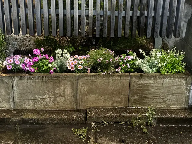 お花、地被類、低木等を植え込んでワンランク上のお庭にします！　植栽経験豊富！サービスの画像