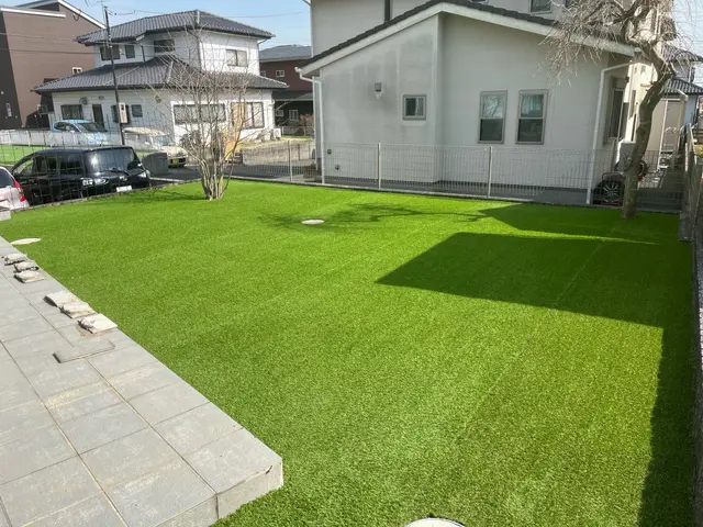 茨城県石岡市発◎人工芝施工お任せください！サービスの画像
