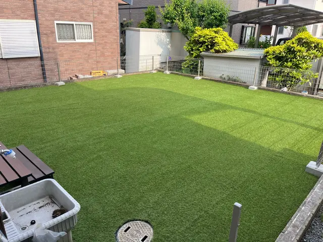 茨城県石岡市発◎人工芝施工お任せください！サービスの画像