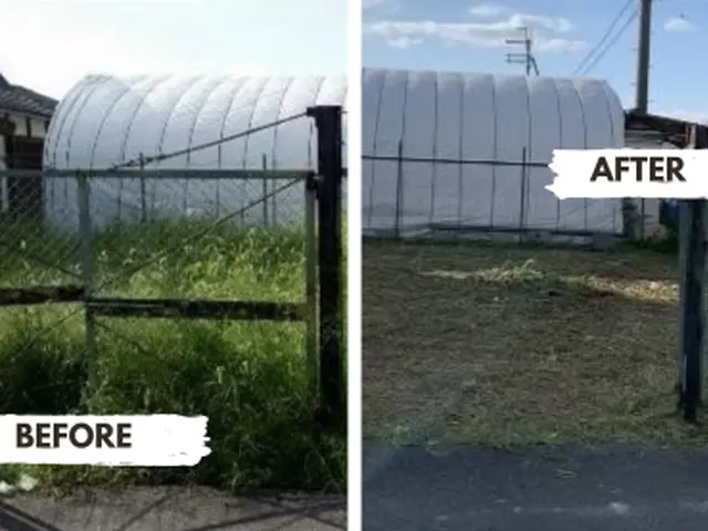 草刈り（草刈り機）｜広範囲も迅速対応　騒音・飛散に配慮した安全施工サービスの画像