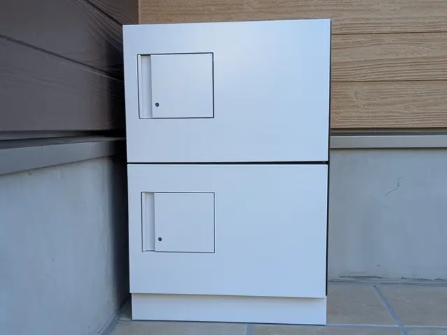 宅配ボックスの設置・取付工事を行います。サービスの画像