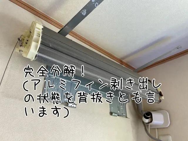 アレルギーの方は【特に】背抜き完全分解せんとアカンです！(最低でもファン抜き)サービスの画像