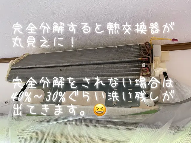 アレルギーの方は【特に】背抜き完全分解せんとアカンです！(最低でもファン抜き)サービスの画像