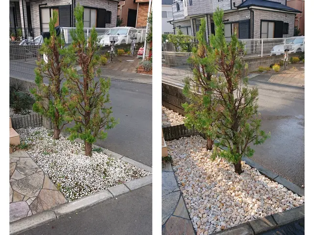 砂利敷きは一級造園技能士にお任せを！サービスの画像