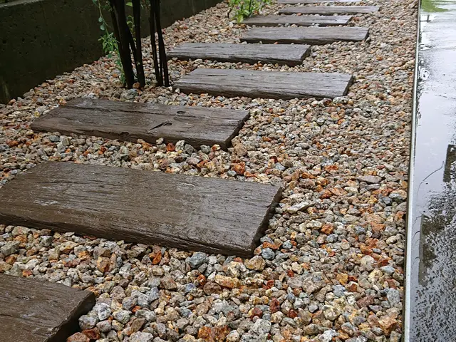 砂利敷きは一級造園技能士にお任せを！サービスの画像