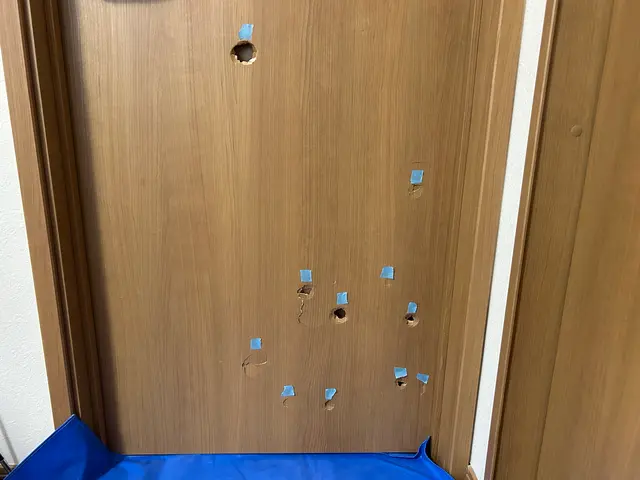 室内ドア(木部)リペア／補修サービスの画像