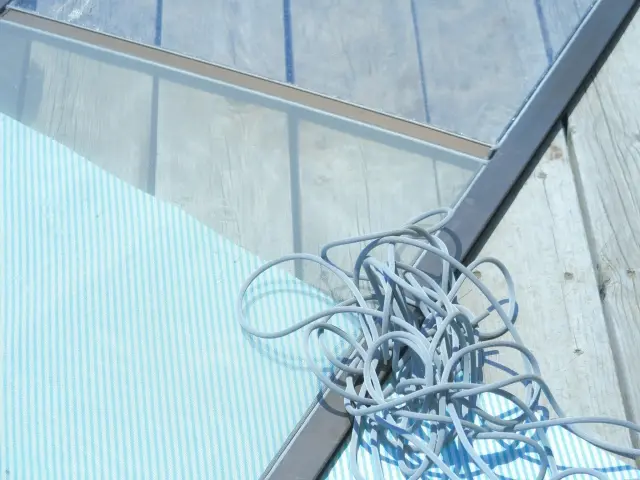 網戸を張り替えて視界すっきり虫の侵入防止にも！サービスの画像