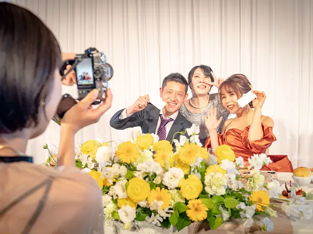 【ウエディングコーディネーターがサポート】▼お友達写真、二次会などなど
