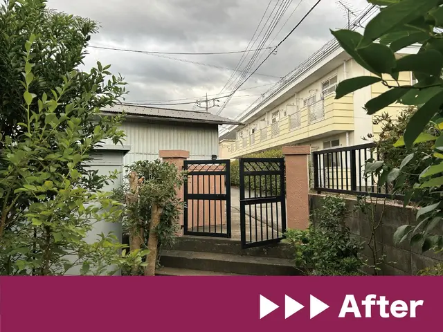 迅速丁寧な作業でお客様のお庭を綺麗にします！サービスの画像