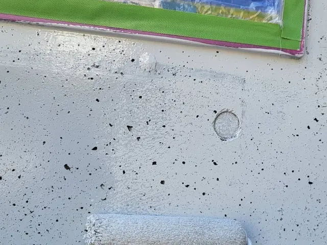 門扉の塗装サービスの画像