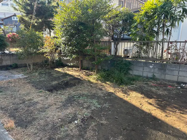 不要になってしまった庭木の伐採伐根作業、１本から喜んでご対応させていただきます！サービスの画像