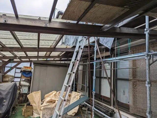 物置、倉庫、解体、撤去工事サービスの画像