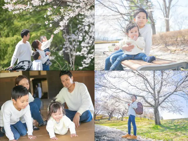 笑顔溢れるファミリー写真