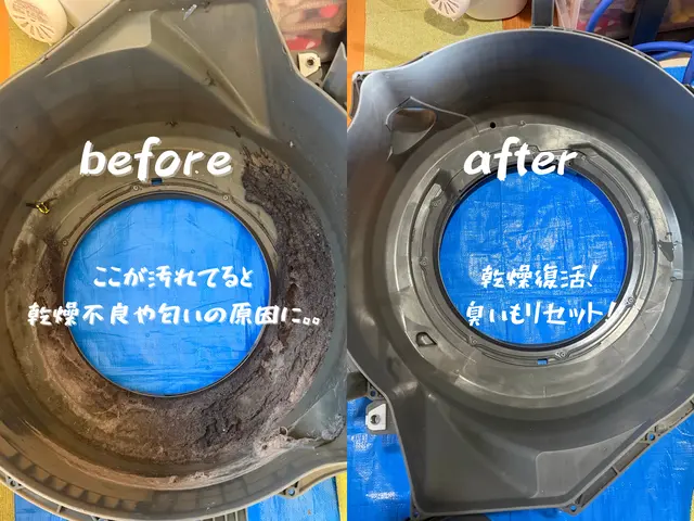 子供とペットの衣類も安心｜乾燥不良・生乾き臭に対応するパナ専門 分解洗浄サービスの画像