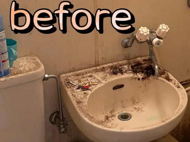 洗面所クリーニング！丁寧に仕上げます！サービスの画像