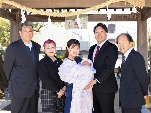 『色調整データ50カット付き・お宮参り撮影プラン』