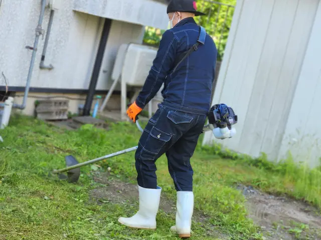 草刈りや草むしり。サービスの画像