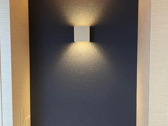 アクセントでお部屋をお洒落に！原状回復可能な賃貸用の剥がせる壁紙も対応可能です。サービスの画像