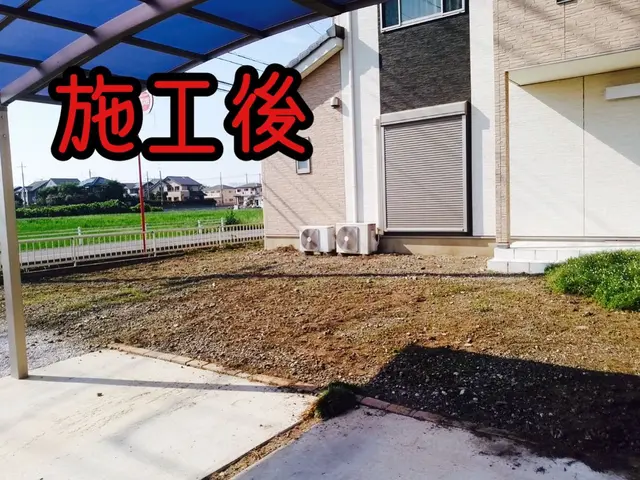 【三重県発】丁寧に草抜きさせていただきます☆落ち葉の掃除もお任せください！サービスの画像