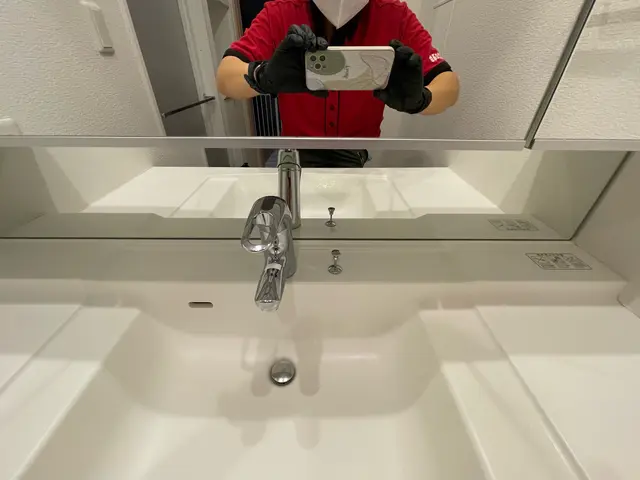 □女性スタッフが丁寧に時間をかけて作業させていただきます！エプロン内部含みます！サービスの画像