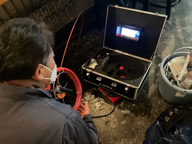 作業者は建築物排水管清掃技士資格所有者だから任せて安心！【作業外注一切なし】サービスの画像