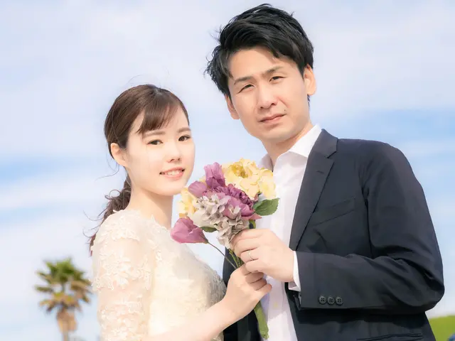 【フォトウェディング】特別な日一生残します！お花貸出無料！