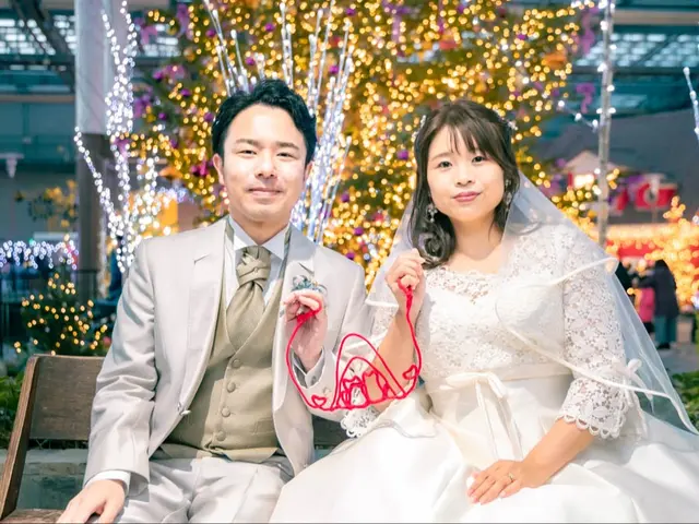 【フォトウェディング】特別な日一生残します！お花貸出無料！