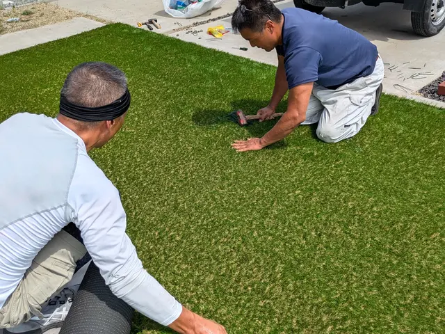 人工芝施工サービスサービスの画像