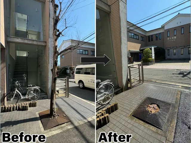 一年の締めくくりと始まりに、庭を整えませんか？急なご対応も承っております。サービスの画像