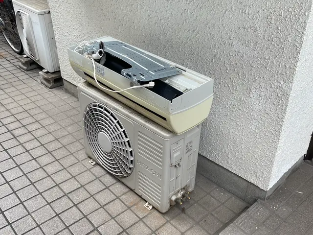 使わなくなったエアコン取外し　回収無料サービスの画像