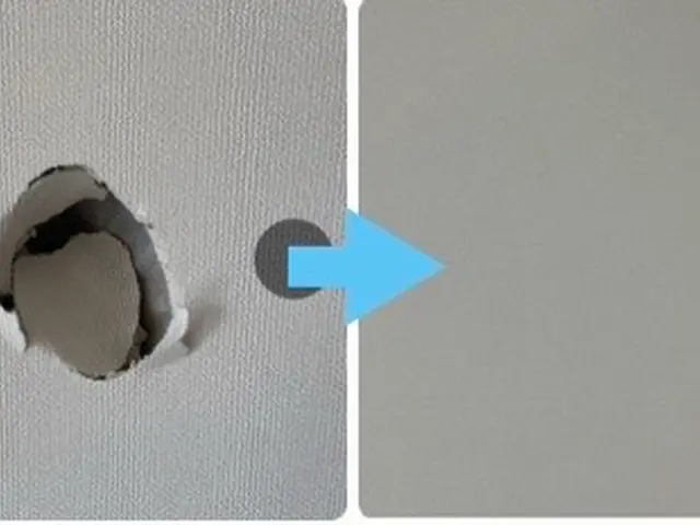 【補修のプロによる】壁の補修　時間外対応、料金調節可サービスの画像