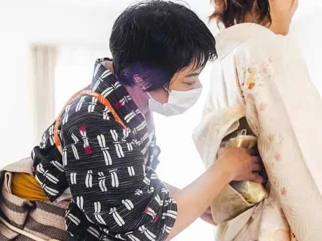 ◆お体に沿った優しい着付けです◆着物コーディネイトご相談ください