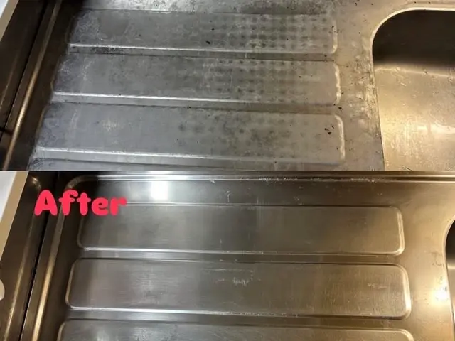 シンクのカビ、水垢の気になる汚れもスッキリ！“笑顔になるお掃除”を心がけてますサービスの画像