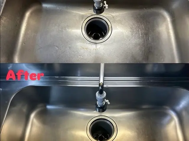 シンクのカビ、水垢の気になる汚れもスッキリ！“笑顔になるお掃除”を心がけてますサービスの画像