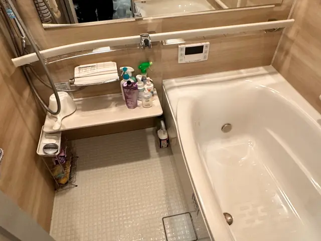 お風呂、バスの清掃！お風呂の水垢やかびを落として綺麗に仕上げます！サービスの画像