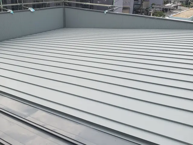 ◎屋根板金専門店•作業外注無•大阪板金組合員◎笑顔親切丁寧に喜んで作業します！サービスの画像