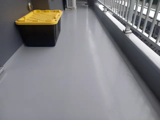 《ご利用感謝》ベランダの気になる汚れがすっきりキレイになると気持ちがいいですよ！サービスの画像