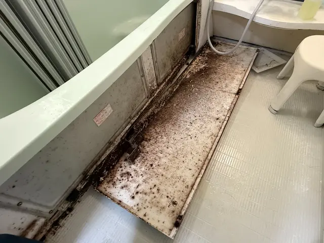 地域密着｜店長訪問｜損害保険加入｜浴室クリーニングサービスの画像