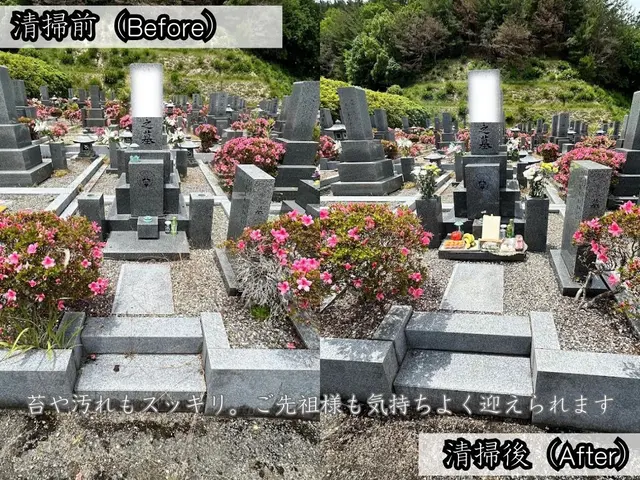 心を込めたお墓参り代行【僧侶資格保有・読経対応】サービスの画像