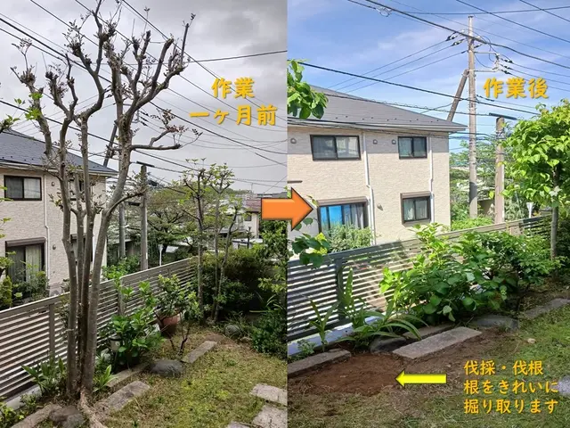 ◎10年の実績◎造園技能士◎損害保険加入◎継続して選ばれる仕事をご提供サービスの画像
