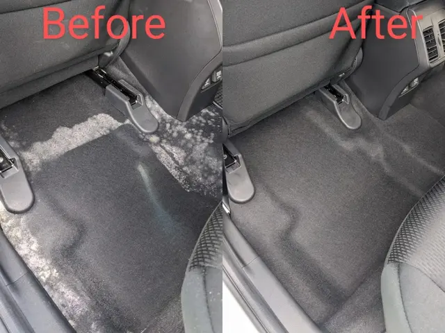 【車内清掃専門店】嘔吐ペット臭/尿シミ/汗カビ/タバコ臭/ダニ駆除はお任せ下さいサービスの画像
