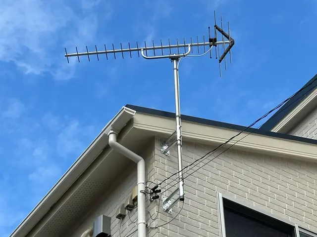 八木式アンテナはもちろん、壁面アンテナやユニコーンアンテナの設置も可能です。サービスの画像